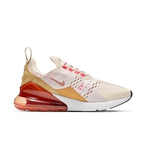 RARE •Nike Air Max 270• Light Cream Terra Blush Gold